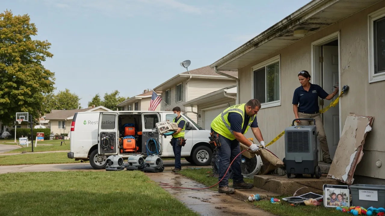 Water Damage Restoration in Cornish, UT near me